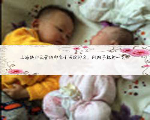 上海供卵试管供卵生子医院排名，附助孕机构一览？